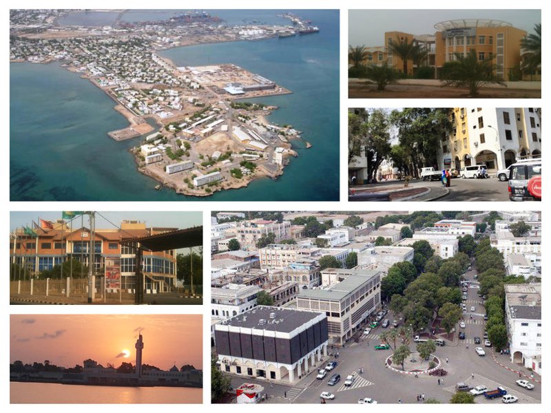 Skyline of Djibouti City