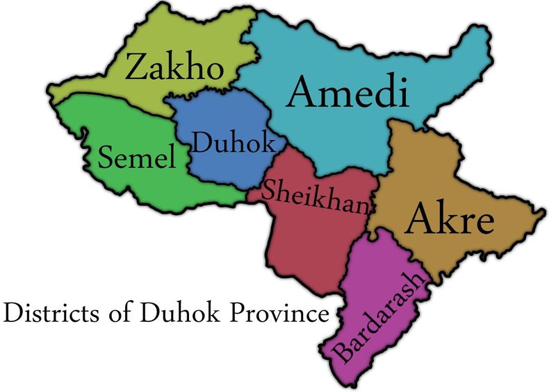 Skyline of Dohuk