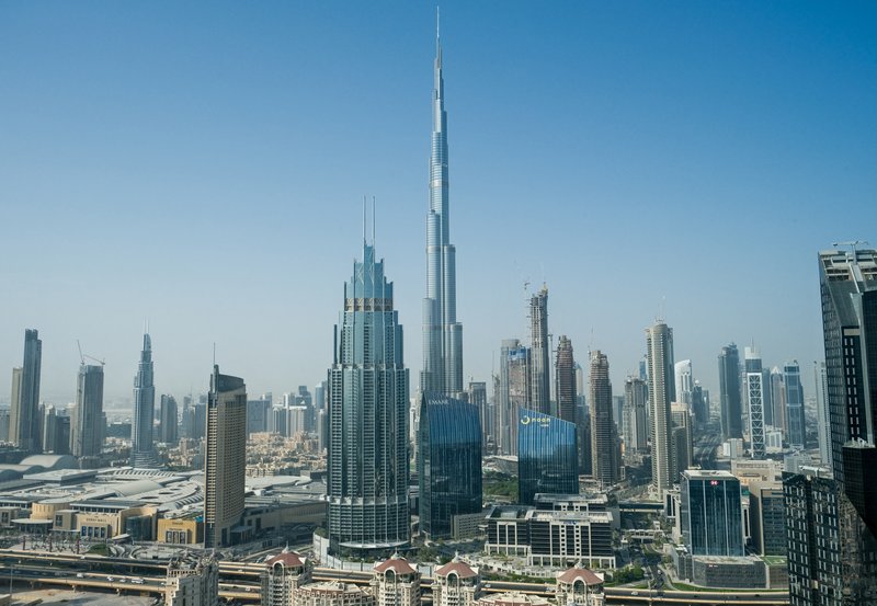 Skyline of Dubai