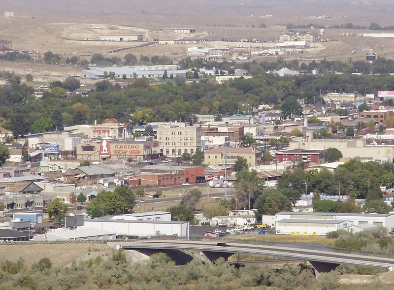 Skyline of Elko