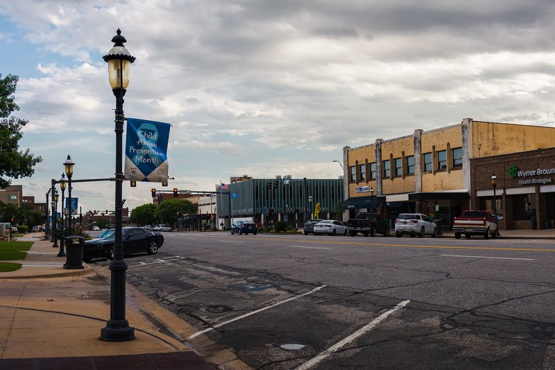 Skyline of Enid