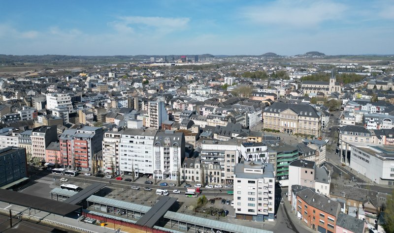 Panorama města Esch-sur-Alzette