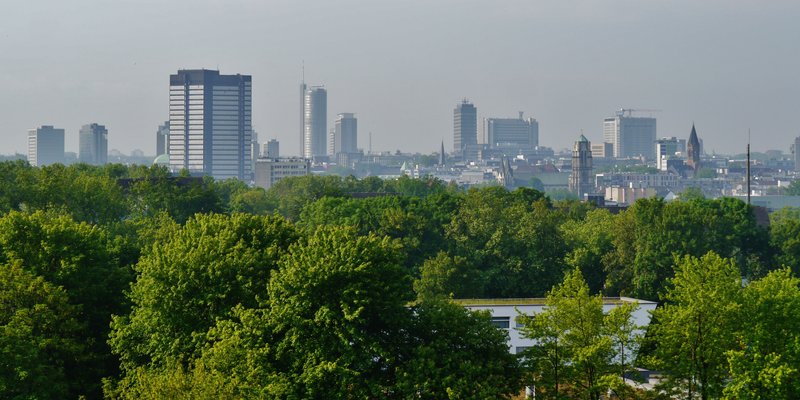 Panorama města Essen