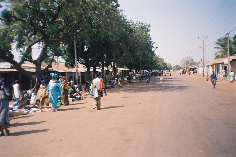 Skyline of Farafenni