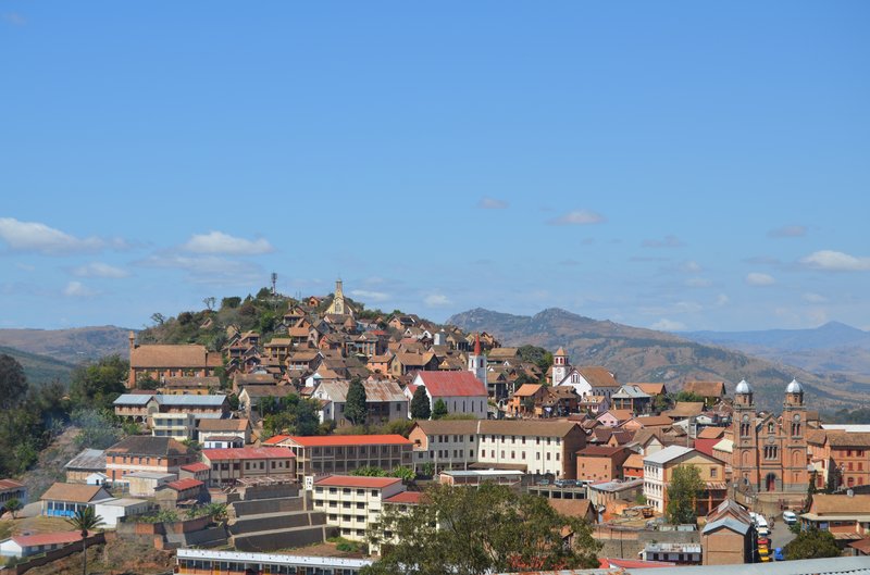 Skyline of Fianarantsoa