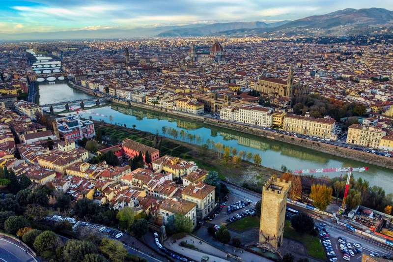 Panorama města Florencie