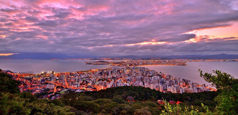 Skyline von Florianópolis