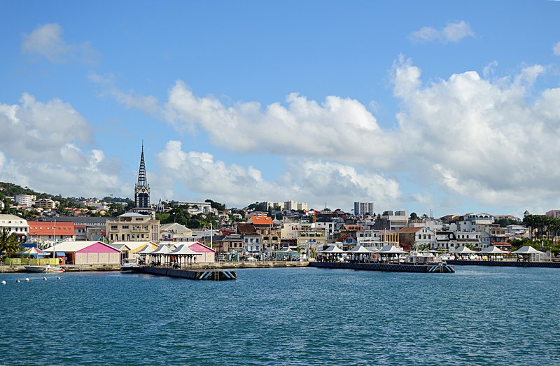 Skyline of Fort-de-France