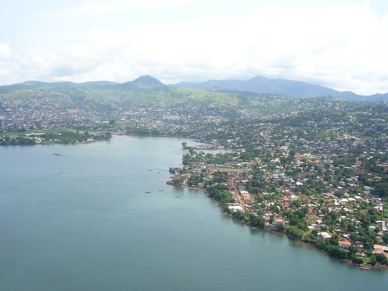 Skyline of Freetown