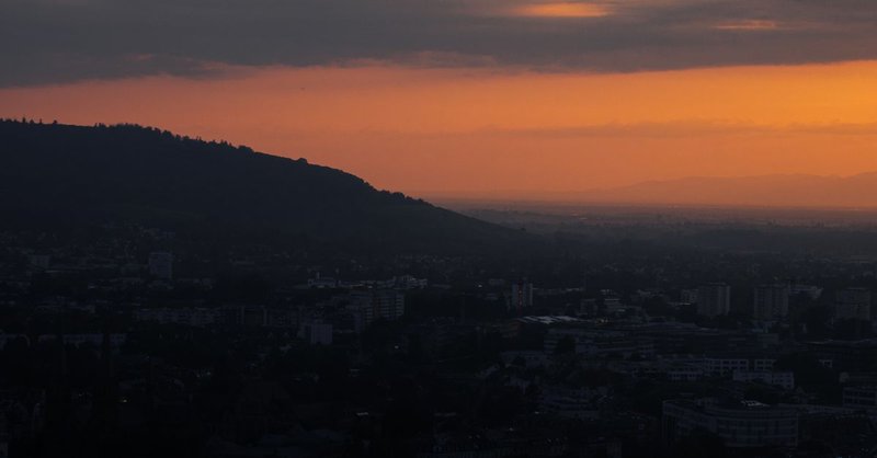 Panorama města Freiburg