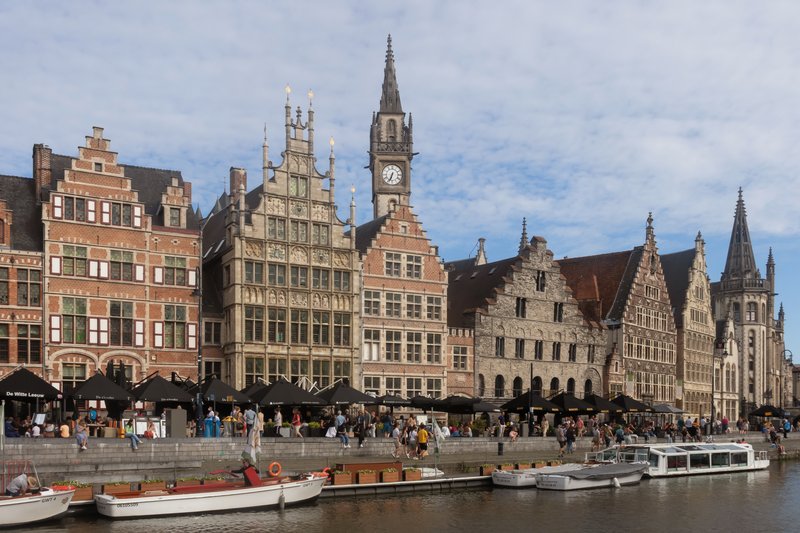 Panorama města Ghent