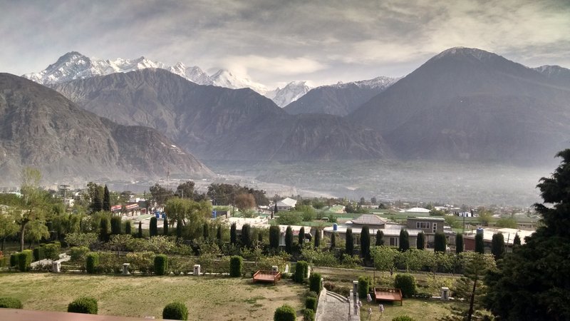 Skyline of Gilgit