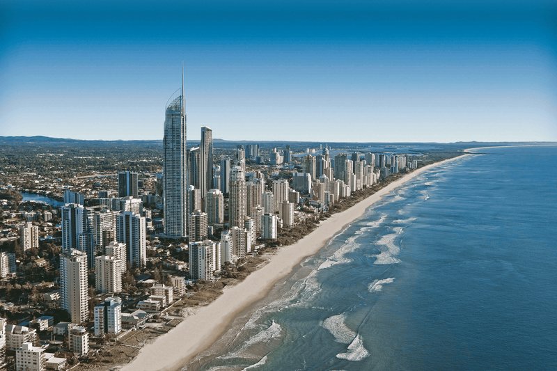 Πανοραμική άποψη του Gold Coast