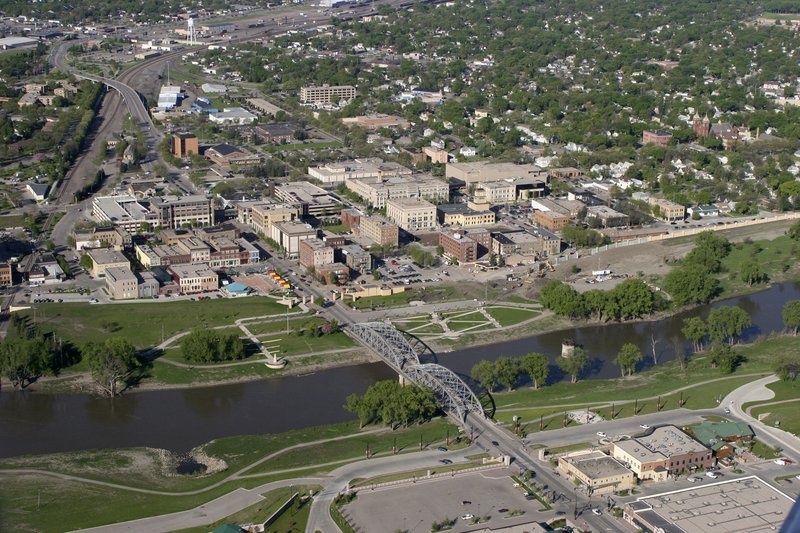 Skyline of Grand Forks
