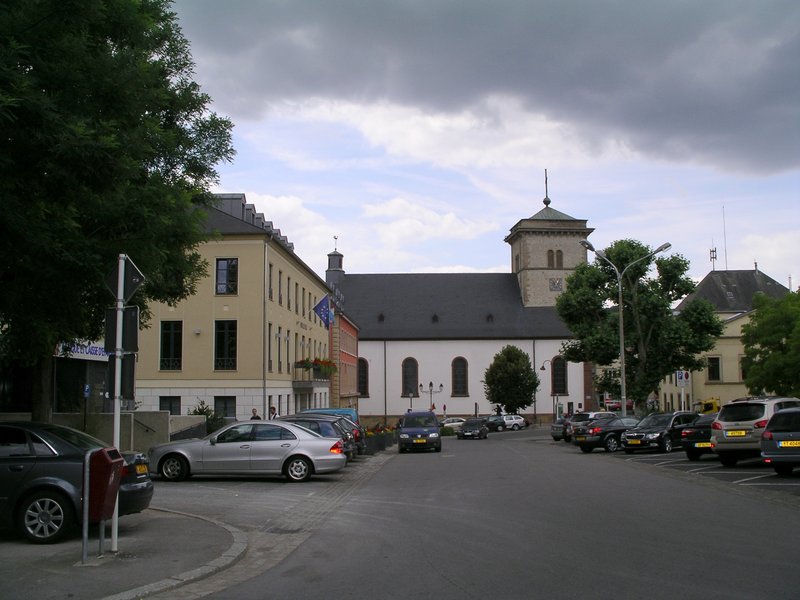 Panorama města Grevenmacher