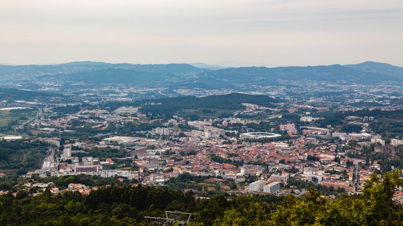 Panorama města Guimarães