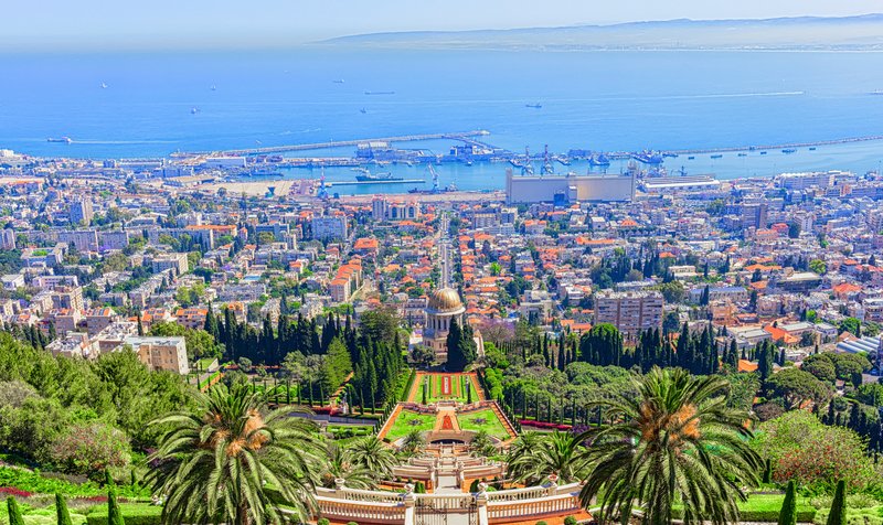 Skyline of Haifa