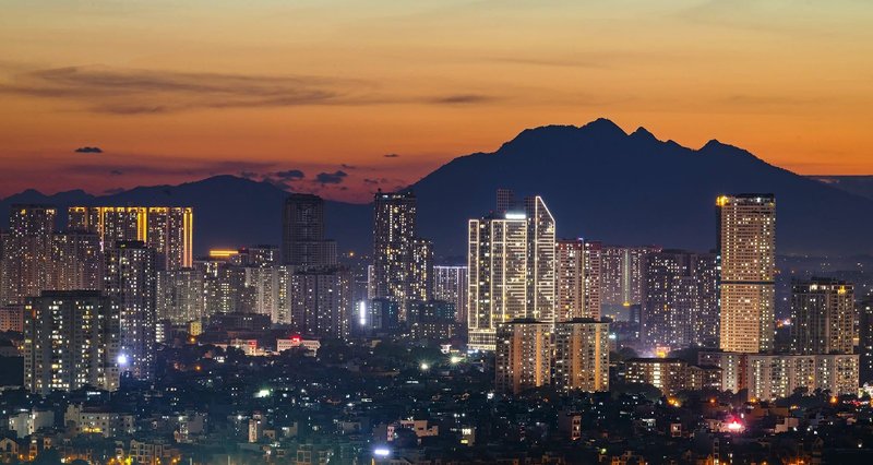 Skyline of Hanoi