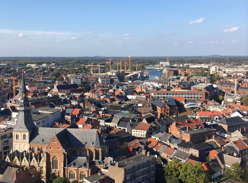 Panorama města Hasselt
