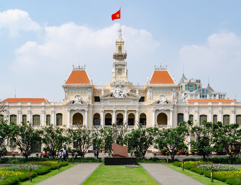 Skyline of Ho Chi Minh City