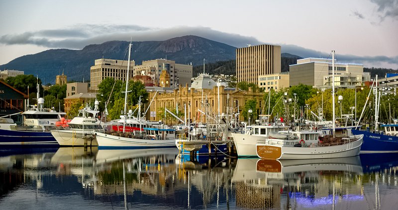 Πανοραμική άποψη του Hobart