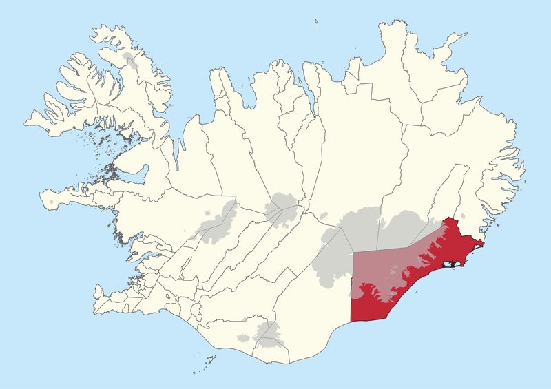 Skyline of Höfn