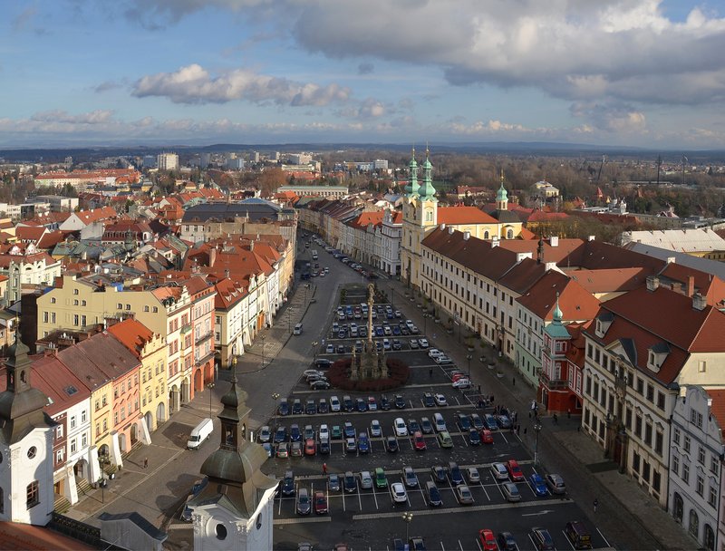 Panorama města Hradec Králové