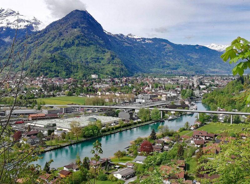 Skyline von Interlaken