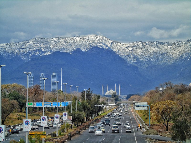 Skyline of Islamabad