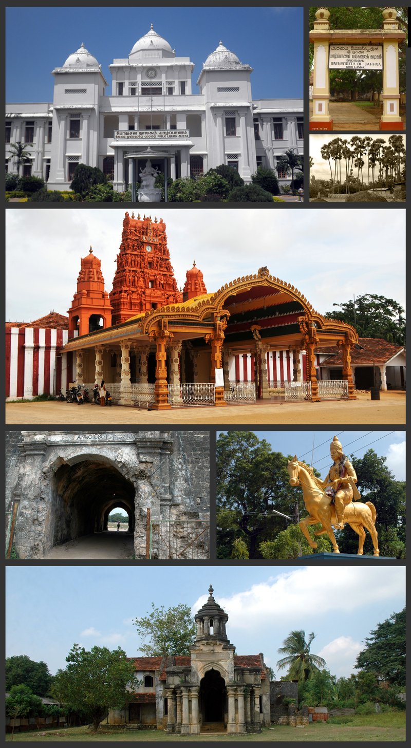 Skyline of Jaffna