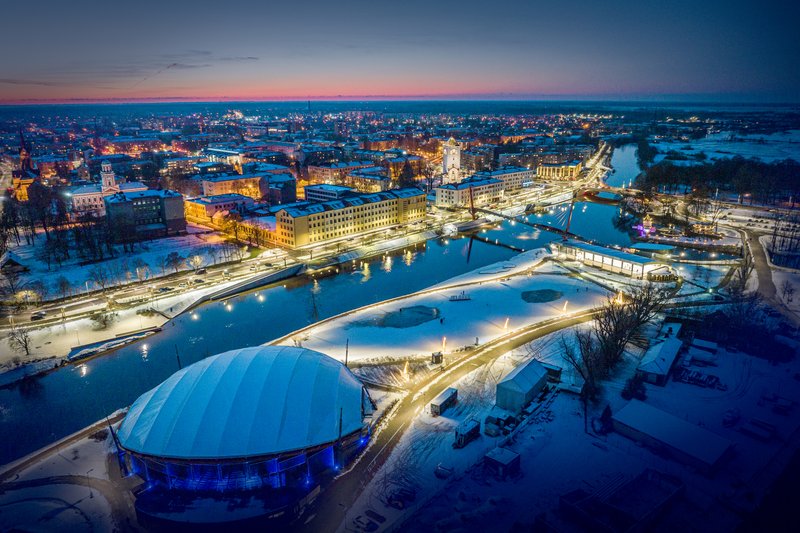 Jelgava天际线