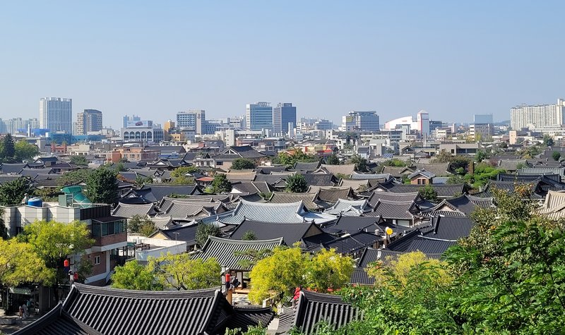Skyline of Jeonju