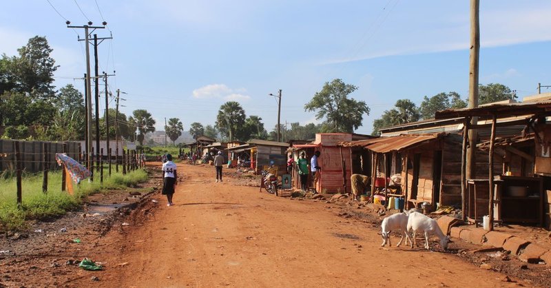 Skyline of Jinja