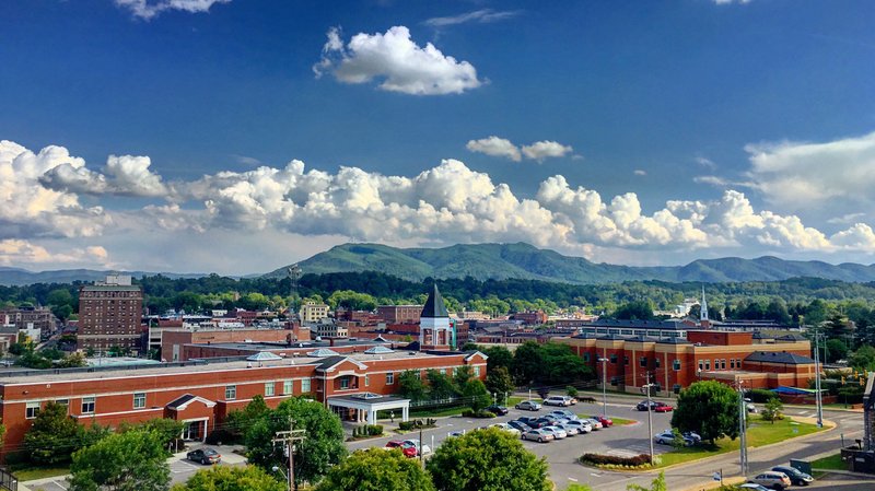 Skyline of Johnson City