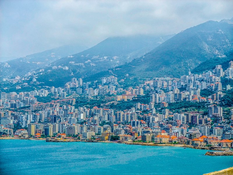 Skyline of Jounieh