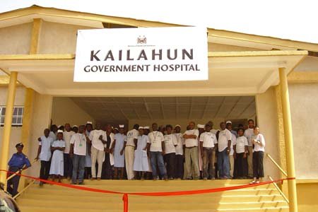Skyline of Kailahun