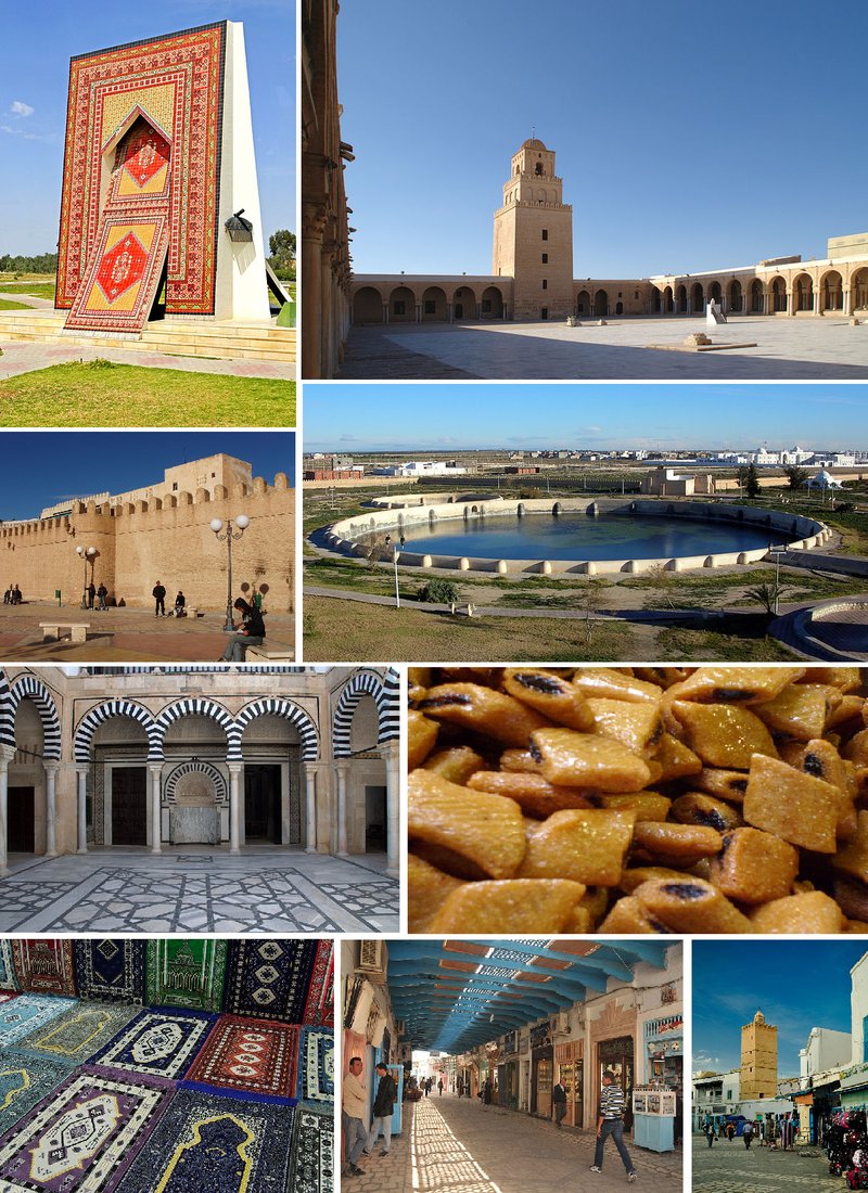 Skyline of Kairouan