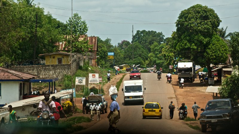 Skyline of Kakata
