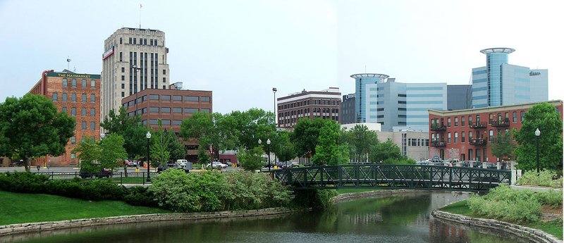 Skyline of Kalamazoo