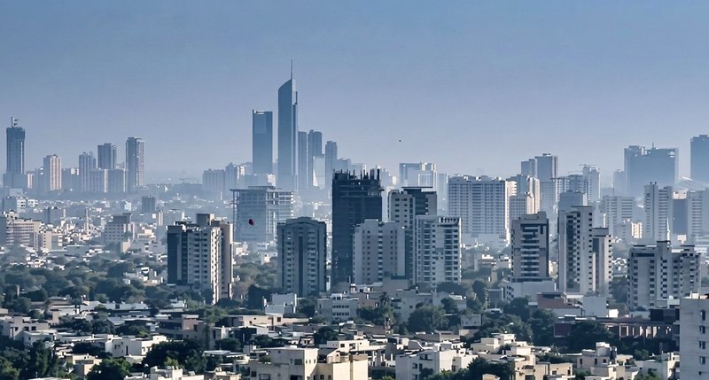 Skyline of Karachi