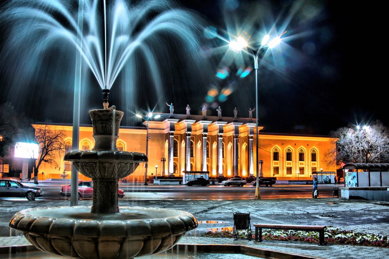 Skyline of Karaganda