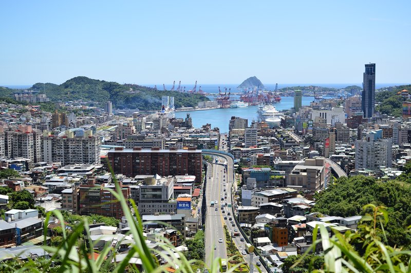 Skyline of Keelung
