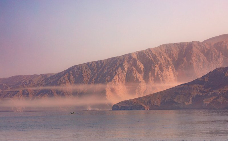 Skyline of Khasab