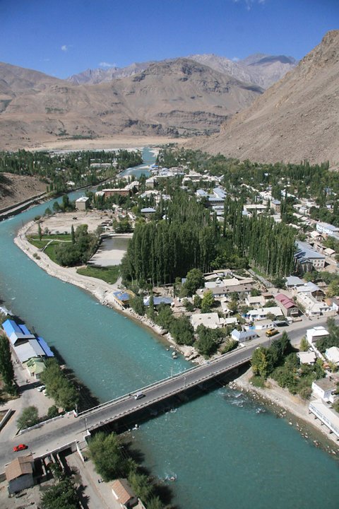 Skyline of Khorog