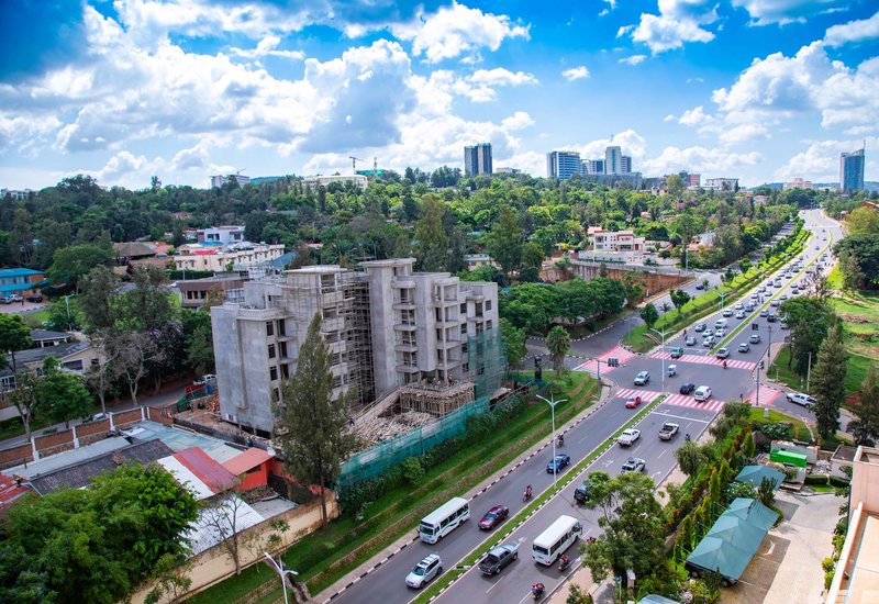 Skyline of Kigali