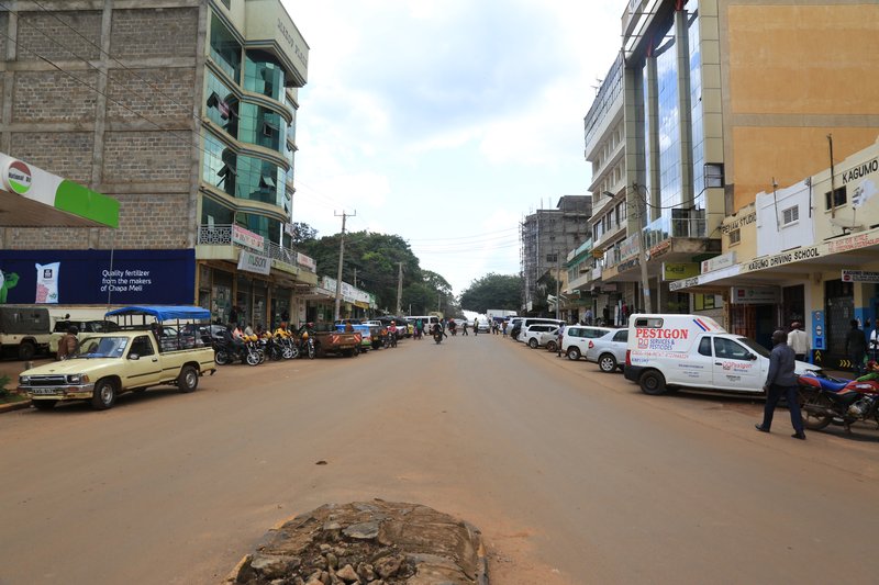 Skyline of Kitale