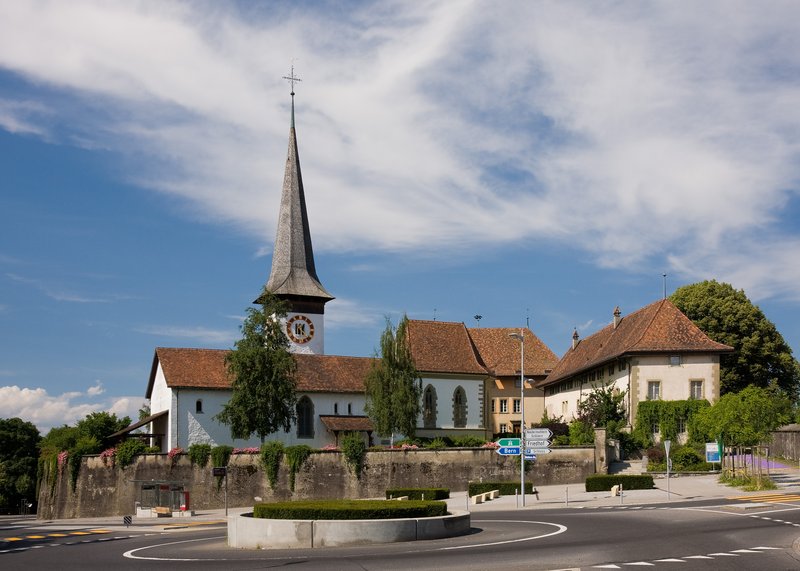 Panorama města Köniz