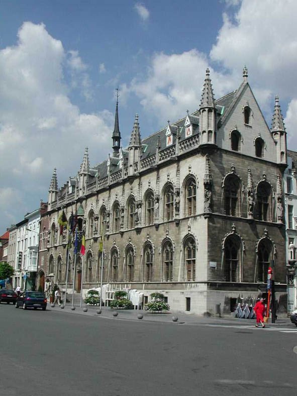 Panorama města Kortrijk