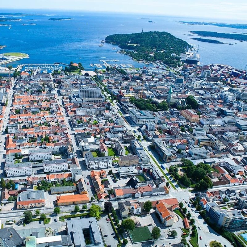 Kristiansand天际线
