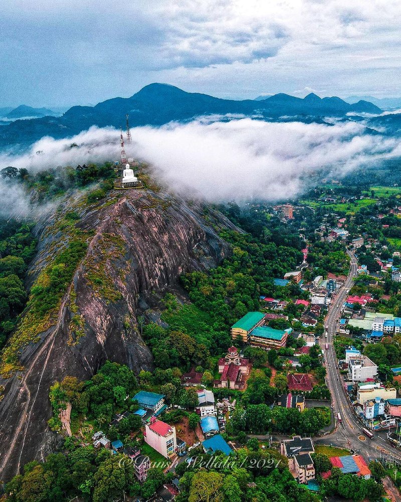 Skyline of Kurunegala